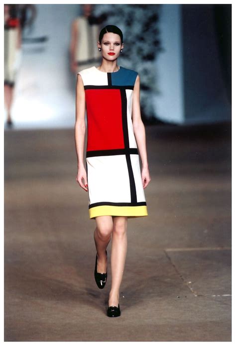 mondain dress ysl|YSL mondrian dress for sale.